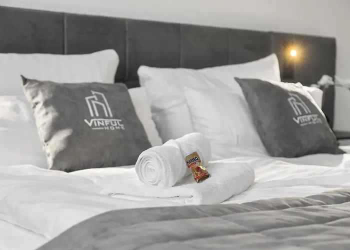 شقة Vlnful2 Premium-apartment Mit Balkon Und Parkplatz