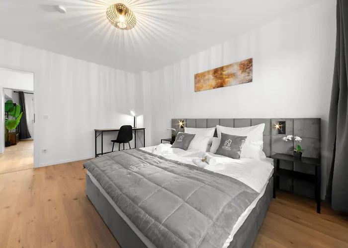 شقة Vlnful2 Premium-apartment Mit Balkon Und Parkplatz *